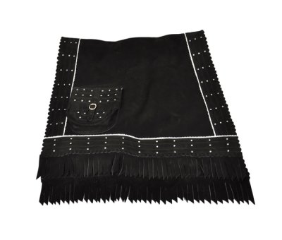 Badana Abufalada Para Arreio Com Bolso