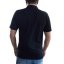 Camisa Polo Bordada Cavalo Crioulo Preta 