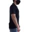 Camisa Polo Bordada Cavalo Crioulo Preta 