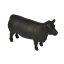 Vaca Miniatura de Argila