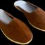 Chinelo Gaúcho em couro solado Siliconado
