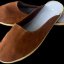 Chinelo Gaúcho em couro solado Siliconado