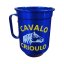 Caneca Cavalo Crioulo de Alumínio Grande 600 ML