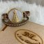 Pulseira Feminina Nossa Senhora Banhada a ouro DL1