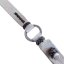Conjunto Rédea e Cabeçada Couro Branco Argolamento Inox