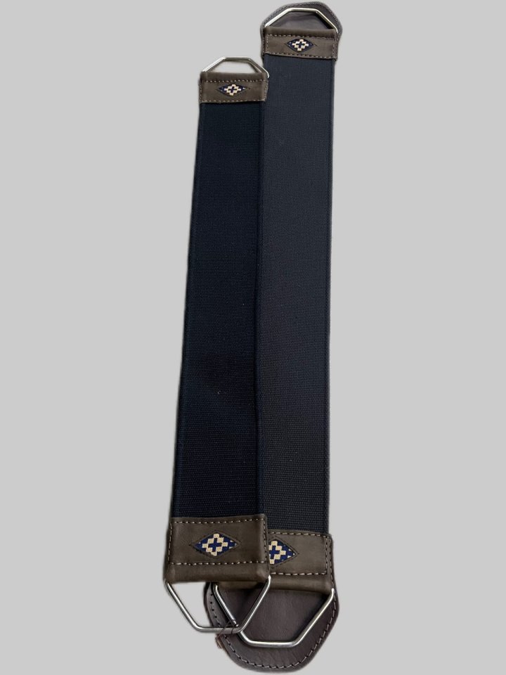 Conjunto Barrigueira CCM Grossa Preta